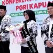 Ketua TP PKK Kabupaten Kapuas, Hj. Siti Saniah Wiyatno, ditetapkan sebagai Ibunda Guru Kapuas oleh Pengurus Provinsi PGRI Kalimantan Tengah, Kamis (24/4/2025). Foto-istimewa