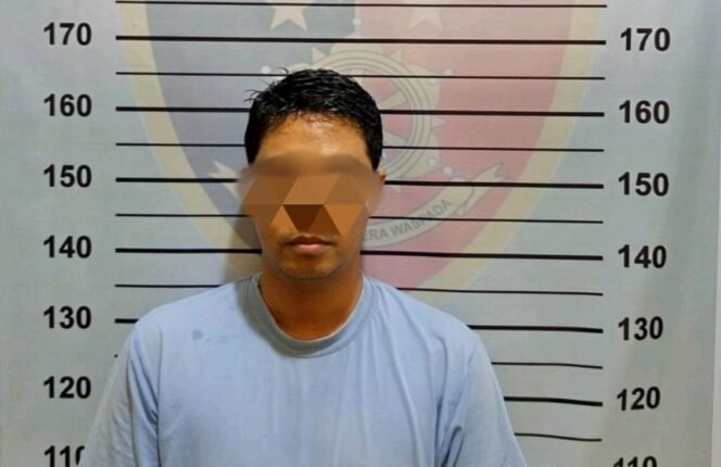 
 Tersangka penganiayaan istri ketiga di Banjarbaru. foto-istimewa