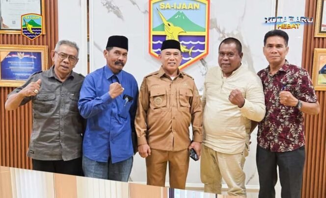 
 Bupati Kotabaru Jalin Komunikasi dengan HNSI Demi Kesejahteraan Nelayan