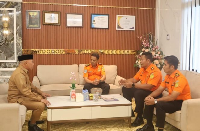 
 Bupati Kotabaru Sambut Silaturahmi Kepala Basarnas