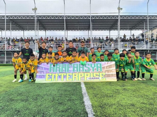 
 Arafahsya Enterprise League Gali Potensi Bibit Pesepak Bola Kalsel