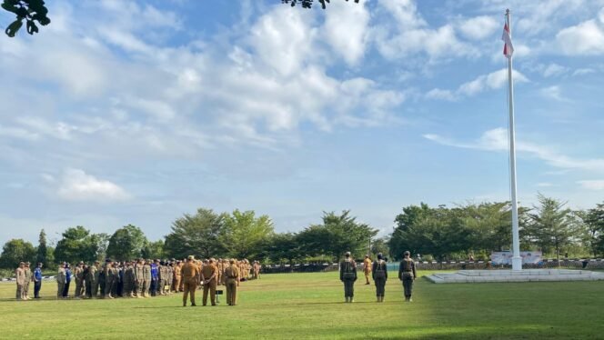 
 Peringatan Hari Kebangkitan Nasional (Harkitnas) ke-117 tahun 2025 di lingkup Pemprov Kalsel, Selasa (20/5/2025). foto-wartawasaka