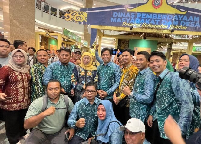 
 The 6th Kampoeng Kreasi 2025 di Royal Plaza Surabaya. foto-MC Kalsel