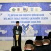 Pelantikan Dewan Pengawas, Dewan Hakim, dan Majelis Hakim Musabaqah Tilawatil Quran (MTQ) Nasional XXXVI Tingkat Provinsi Kalsel Tahun 2025, Sabtu (21/6/2025). foto-RSB