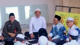 Anjangsana Bupati Banjar H Saidi Mansyur ke penginapan Kafilah MTQ Kalsel 2025, Rabu (25/6/2025). foto-MC Kominfo