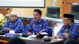 Pemkab Banjar gelar rapat pemantapan pelaksanaan Musabaqah Tilawatil Qur’an (MTQ) ke-XXXVI tingkat Provinsi Kalimantan Selatan 2025, di Aula Barakat Martapura, Selasa (17/6/2025). foto-rsb