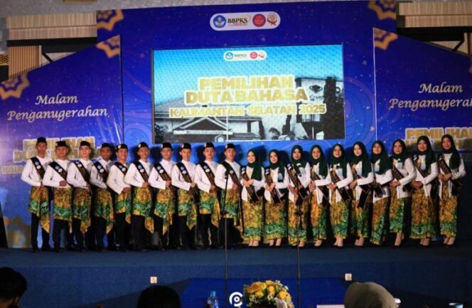 
 20 Finalis Berlaga di Malam Final Duta Bahasa Kalimantan Selatan 2025