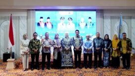 Pemkab Banjar gelar pisah sambut Ketua Pengadilan Negeri dan Pengadilan Agama Martapura di Mahligai Sultan Adam, Senin (23/6/2025) malam. foto-RSB