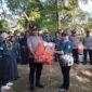 Polres Balangan Ikut Bersihkan Sungai, Semarakkan Hari Bhayangkara ke-79
