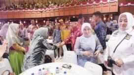 Silaturahmi dan halalbihalal warga Banjar Kalsel se-Jabodetabek, di Auditorium Manggala Wanabakti Kementerian Kehutanan RI, Jakarta, Minggu (15/6/2025). foto-adpim