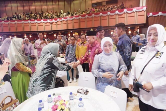
 Silaturahmi dan halalbihalal warga Banjar Kalsel se-Jabodetabek, di Auditorium Manggala Wanabakti Kementerian Kehutanan RI, Jakarta, Minggu (15/6/2025). foto-adpim