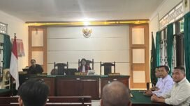 Hakim PN Banjarbaru menolak praperadilan penetapan tersangka Ketua LPRI Kalsel, Syarifah Hayana, Senin (2//6/2026). foto-istimewa