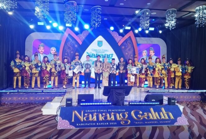 
 Grand Final Nanang Galuh Intan Kabupaten Banjar, Rabu (4/6/2025) malam. foto-Haris/Riceknews