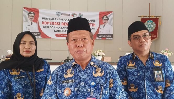 
 Camat Martapura Timur, Guslan. foto-Haris