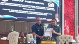 Rapat Paripurna DPRD Kotabaru bahas KUPA-PPAS 2025. foto-istimewa