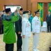 Pelantikan Hj Erna Lisa Halaby dan Wartono dipimpin Gubernur Kalsel H Muhidin, Sabtu (21/6/2025). foto-istimewa