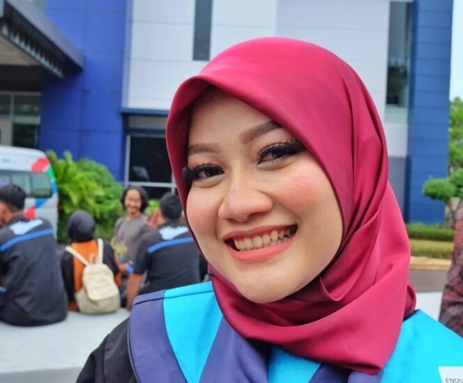 
 Endun Yuli, mahasiswi Akademi Televisi Indonesia Kampus Indosiar Jakarta. foto-istimewa