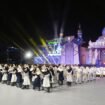 Tari Kolosal Japin Bersholawat mengakhiri acara penutupan MTQ Nasional XXXVI Tingkat Provinsi Kalsel di Martapura, Kabupaten Banjar, Kamis (26/6/2025) malam. foto-MC Kominfo Banjar