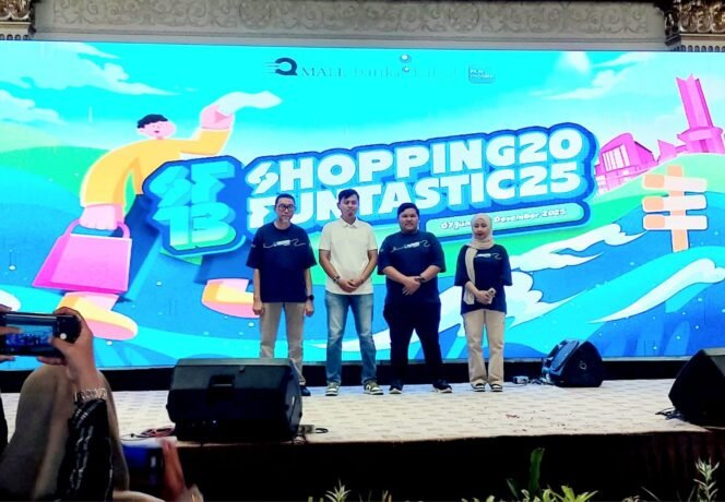 
 Launching Shopping Funtastic Q-Mall Banjarbaru, Sabtu (7/6/2025). foto-Hendra