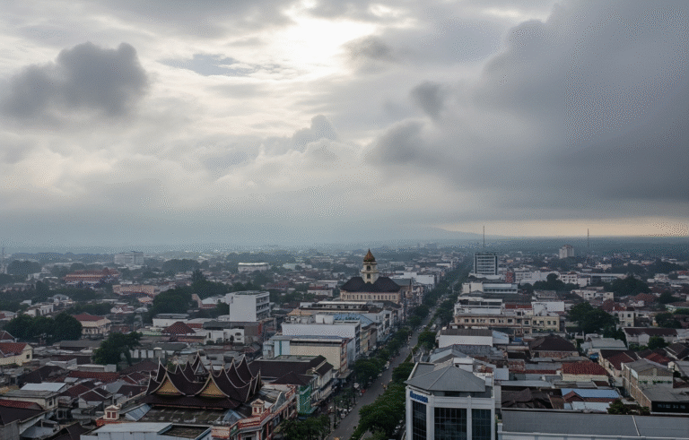 Prakiraan Cuaca Kalsel Hari Ini: Didominasi Berawan, Hujan Ringan di Beberapa Wilayah