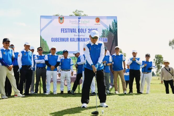 
 Gubernur Kalsel Buka Festival Golf 2025: Dorong Golf Inklusif dan Sehat