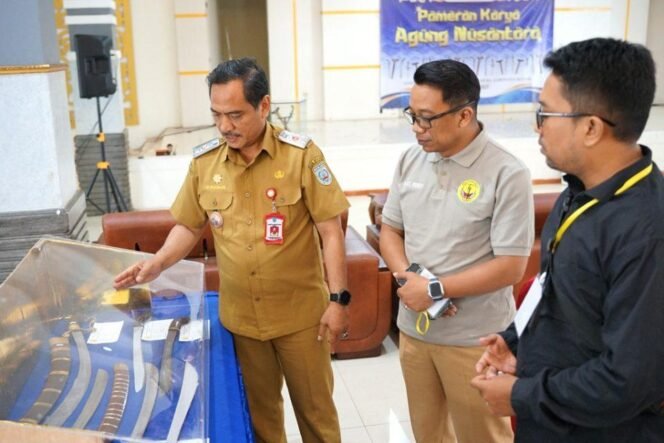 
 Pameran Karya Nusantara berlangsung selama tiga hari, 1–3 Juli 2025, di Guest House Sultan Sulaiman, Martapura. foto-MC Kominfo Banjar