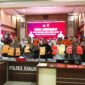Polres Banjar Jerat Puluhan Tersangka Narkoba dalam Operasi Antik Intan 2025