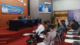 Raapt koordinasi antara Pemkab Banjar dengan para agen gas LPG, Selasa (8/7/2025). foto-Haris