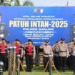 Apel Operasi Patuh Intan 2025 di Polres Banjar, Kalsel, Senin (14/7/2025). foto-istimewa
