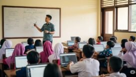 Ilustrasi pembelajaran coding dan AI. Foto: Gemini/Ai