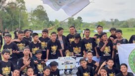 SSB SBM keluar sebagai juara Turnamen Piala Soeratin U-13 Tingkat Kabupaten Banjar. Foto-istimewa
