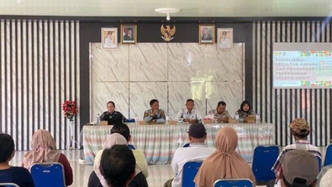 
 Disbunnak Kalsel Sosialisasikan Program SPPKS di Kotabaru, Dorong Produktivitas dan Kesejahteraan Pekebun Sawit