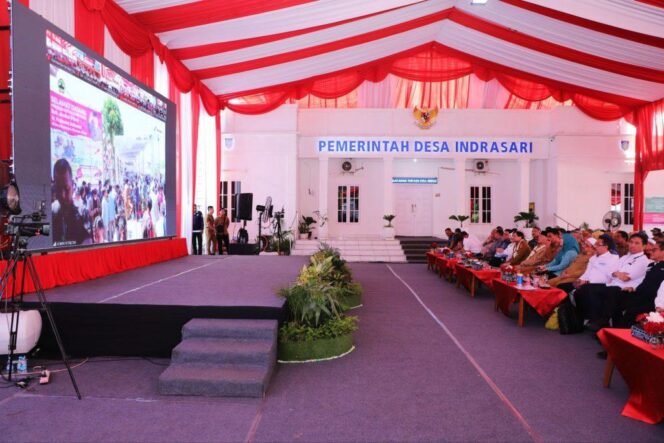 
 Peluncuran Koperasi Desa/kelurahan Merah Putih serentak, Senin (21/7/2025). 