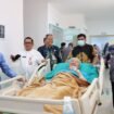 Gubernur Kalimantan Selatan, H Muhidin, menjalani pemeriksaan kesehatan lanjutan berupa Digital Subtraction Angiography (DSA) di RSUD Ulin Banjarmasin, Jumat (4/7/2025). foto-Adpim