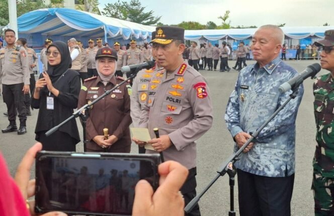 
 Kapolri Jenderal Listyo Sigit Prabowo melakukan kunjungan kerja ke Polda Kalimantan Selatan, Kamis (21/8/2025). Foto: rachman