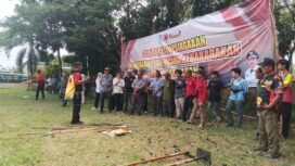 BPBD Kabupaten Banjar menggelar pelatihan untuk tim gabungan guna pencegahan potensi Karhutla. Foto: istimewa
