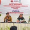 Pemkab Banjar gelar Rakor Penanggulangan Karhutla di Hotel Roditha Banjarbaru, Senin (11/8/2025). Foto: RSB