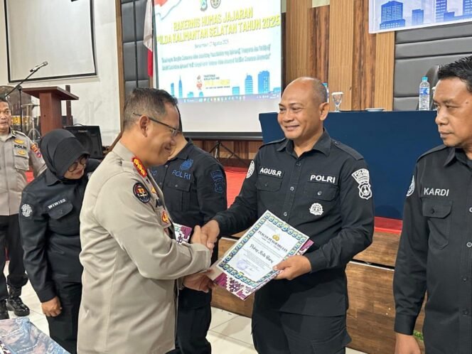 
 Polres Kotabaru Raih Peringkat Kedua Viralisasi Konten Positif di Polda Kalsel