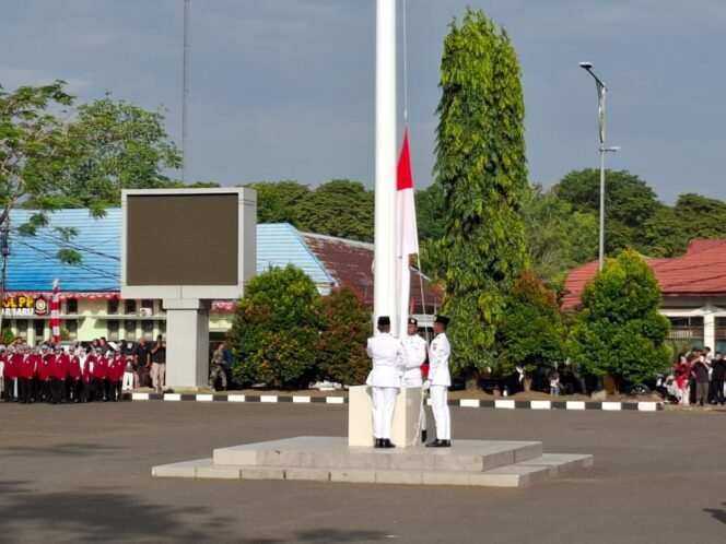 
 Upacara HUT Ke-80 RI di Banjarbaru Berlangsung Khidmat