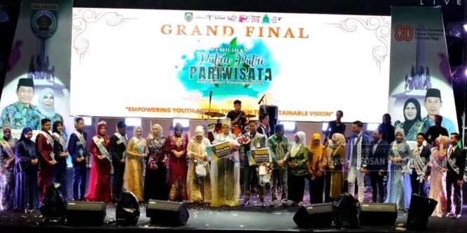 
 Regenerasi 12 Putra-Putri Pariwisata Balangan 2025