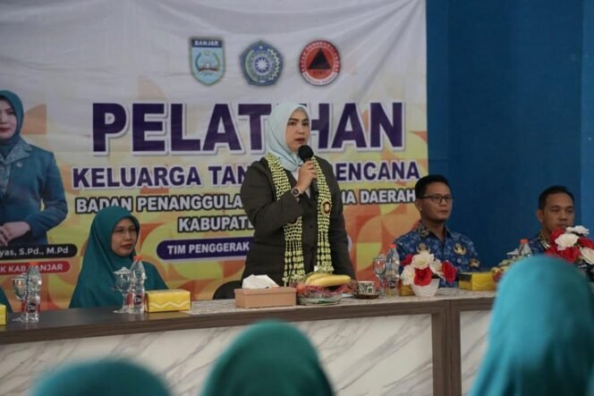
 BPBD dan TP-PKK Banjar Edukasi Keluarga Tangguh Bencana