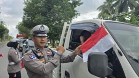 Gerakan Polantas Menyapa di Kalsel. Foto: istimewa