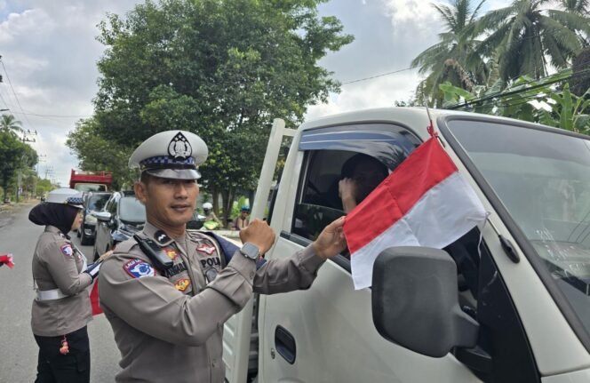 
 Gerakan Polantas Menyapa di Kalsel. Foto: istimewa