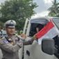 Jelang HUT Kemerdekaan, Polda Kalsel Lakukan Gerakan Polantas Menyapa