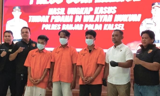 
 Kolaborasi Tiga Mantan Napi, Aksi Jambretnya di Gambut Banjar Berakhir di Tangan Polisi