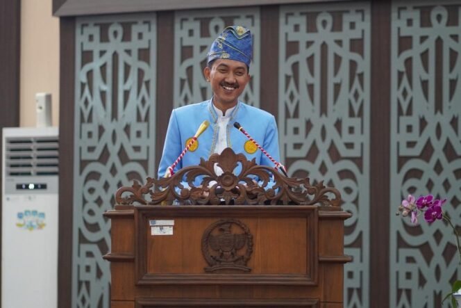 
 Paripurna Istimewa Harjad 75 Banjar, Bupati Saidi Paparkan Capaian dan Tantangan Pembangunan