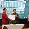 Pelantikan Pengurus Federasi Panjat Tebing Indonesia (FPTI) Provinsi Kalimantan Selatan periode 2025-2029. Foto: MC Kalsel