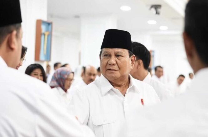 
 Presiden RI Prabowo Subianto. Foto: presidenrepublikindonesia/instagram