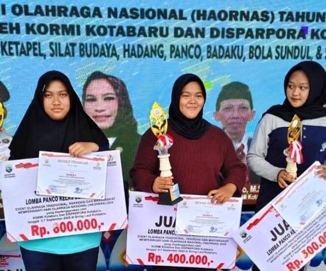 
 Turnamen Olahraga Tradisional di Kotabaru, Meriahkan Haornas 2025