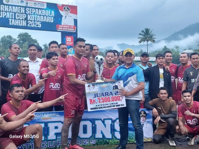 
 Final Bupati Kotabaru Cup, Berikut Para Pemenangnya